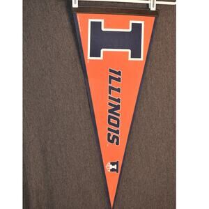 University of Illinois Fighting Illini NCAA College Pennant USA Made Wincraft